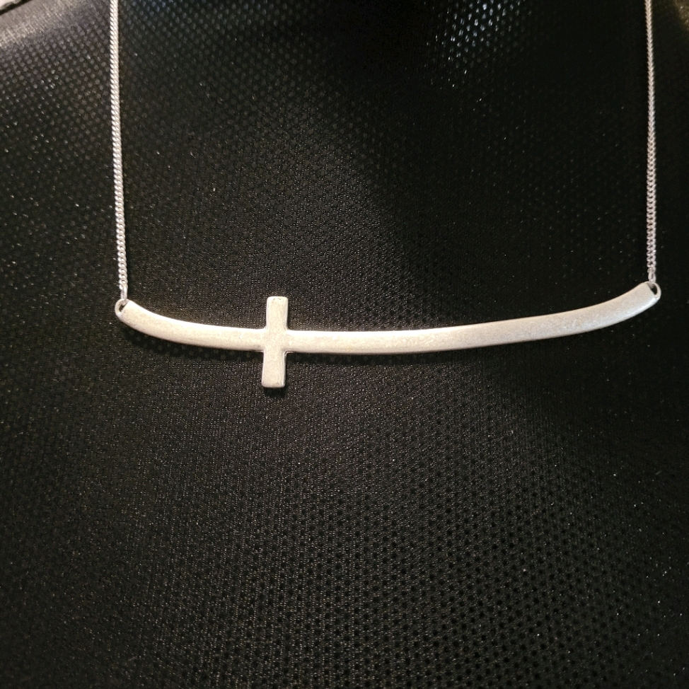 Silver Cross Necklace